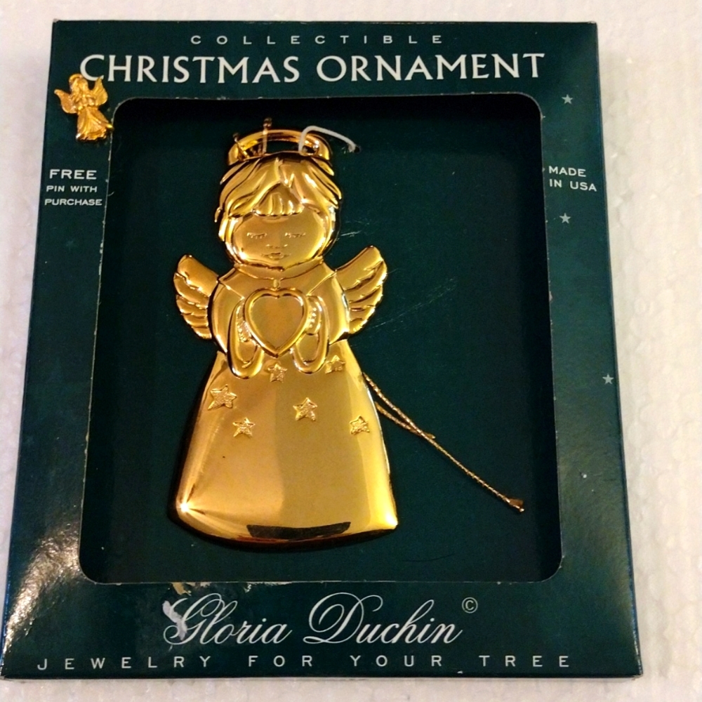 Gloria Duchin Angel Christmas ornament.